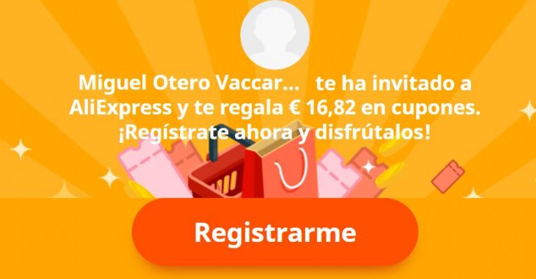 Cupón Aliexpress